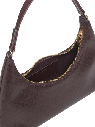 BORSA A SPALLA DONNA - CALVIN KLEIN MARRONE - LV04F3298G 3