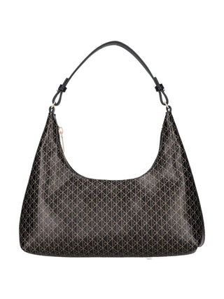 BORSA A SPALLA DONNA - CALVIN KLEIN NERO - LV04F3298G