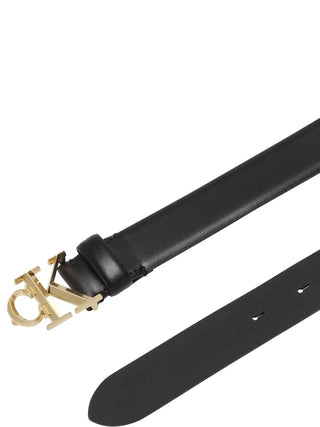 CINTURA DONNA - CALVIN KLEIN NERO-ORO - LV04F7054G 2