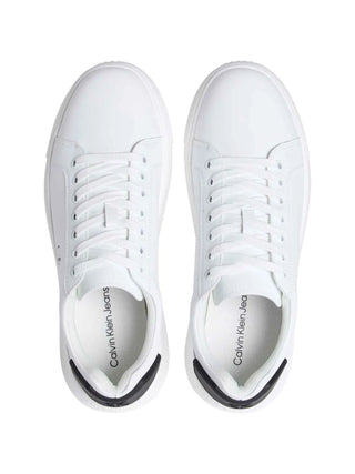 SNEAKERS UOMO - CALVIN KLEIN BIANCO-NERO - YM0YM01296 4