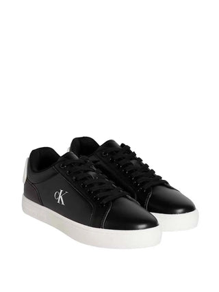 SNEAKERS UOMO - CALVIN KLEIN NERO-BIANCO - YM0YM01297 2