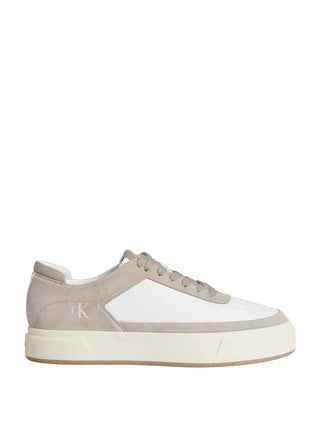 SNEAKERS UOMO - CALVIN KLEIN BIANCO-TAUPE - YM0YM01354