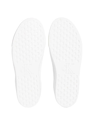 SNEAKERS DONNA - CALVIN KLEIN BIANCO-ARGENTO - YW0YW01877 5