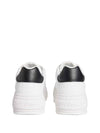 SNEAKERS DONNA - CALVIN KLEIN BIANCO-NERO - YW0YW01878 3