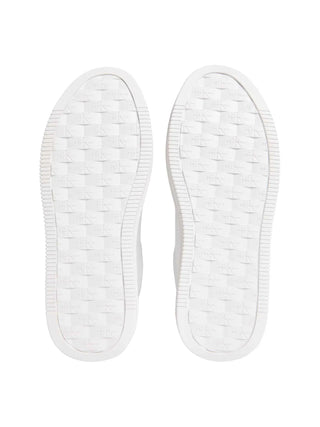 SNEAKERS DONNA - CALVIN KLEIN BIANCO-NERO - YW0YW01878 5