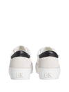SNEAKERS DONNA - CALVIN KLEIN BIANCO-NERO - YW0YW01896 3