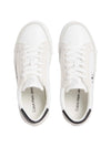 SNEAKERS DONNA - CALVIN KLEIN BIANCO-NERO - YW0YW01896 4