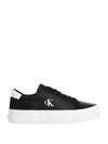 SNEAKERS DONNA - CALVIN KLEIN NERO-BIANCO - YW0YW01896 1