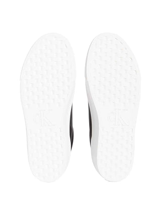 SNEAKERS DONNA - CALVIN KLEIN NERO-BIANCO - YW0YW01896 4