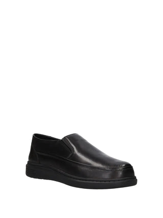 SLIP ON UOMO - RIPOSELLA NERO - ADELFIO I MB03BX 2