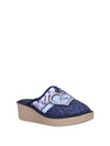 CIABATTA DONNA - RIPOSELLA BLU - SAMIA I WB01BX 2