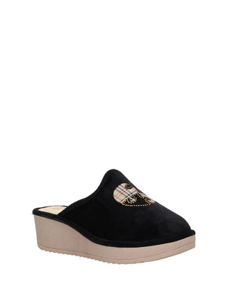 CIABATTA DONNA - RIPOSELLA NERO - SAMIA I WB03BX 2