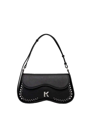 BORSA A SPALLA DONNA - KARL LAGERFELD NERO - A4W30147