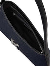 BORSA A SPALLA DONNA - KARL LAGERFELD BLU - A4W30156 3
