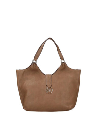 BORSA A SPALLA DONNA - LUMBERJACK TAUPE - LKP04WBA0101