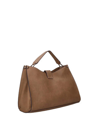 BORSA A MANO DONNA - LUMBERJACK TAUPE - LKP04WBA0102 3