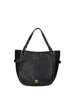 BORSA A SPALLA DONNA - LUMBERJACK NERO - LKP04WBA0601