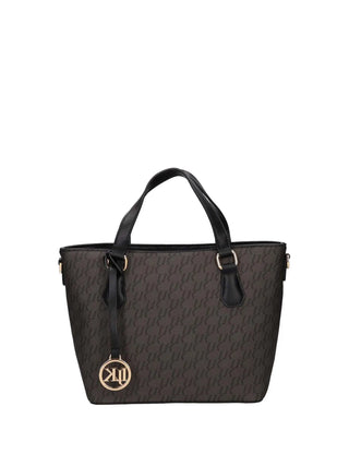 BORSA A SPALLA DONNA - LUMBERJACK NERO - LKP04WBA0922