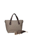BORSA A SPALLA DONNA - LUMBERJACK TAUPE - LKP04WBA0922 3