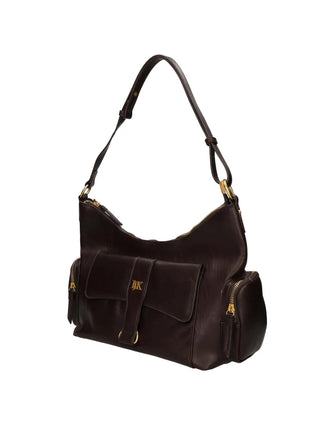 BORSA A SPALLA DONNA - LUMBERJACK MARRONE SCURO - LKP04WBA1003 2