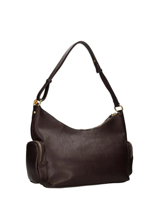 BORSA A SPALLA DONNA - LUMBERJACK MARRONE SCURO - LKP04WBA1003 3
