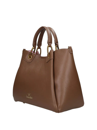 BORSA A MANO DONNA - BRACCIALINI MARRONE - B18502-YY 2