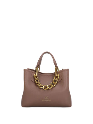 BORSA A MANO DONNA - BRACCIALINI MARRONE - B18531-YY 1