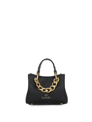BORSA A MANO DONNA - BRACCIALINI NERO - B18533-YY