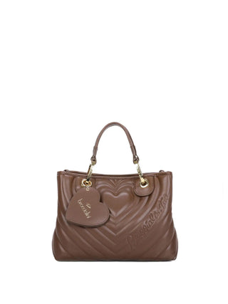 BORSA A MANO DONNA - BRACCIALINI MARRONE - B18551-YY