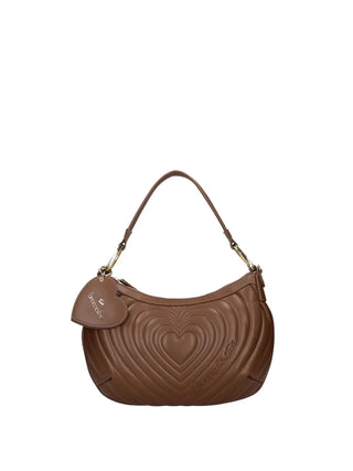 BORSA A SPALLA DONNA - BRACCIALINI MARRONE - B18552-YY