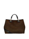 BORSA A MANO DONNA - BRACCIALINI MARRONE - B18570-YY 1