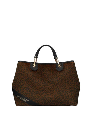 BORSA A MANO DONNA - BRACCIALINI MARRONE - B18570-YY