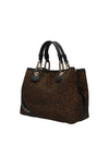 BORSA A MANO DONNA - BRACCIALINI MARRONE - B18571-YY 2
