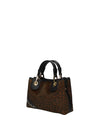 BORSA A MANO DONNA - BRACCIALINI MARRONE - B18573-YY 2