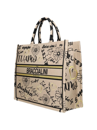 TOTE DONNA - BRACCIALINI BIANCO - B18591-TY 2