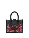 BORSA A MANO DONNA - BRACCIALINI NERO - B18603-YY 1