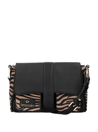 TRACOLLA DONNA - BRACCIALINI NERO-BIANCO - B18634-YY