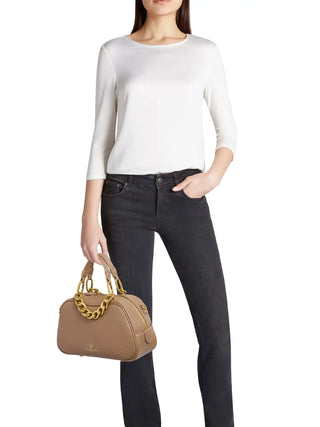 BORSA A MANO DONNA - BRACCIALINI MARRONE - B18691-YY 3