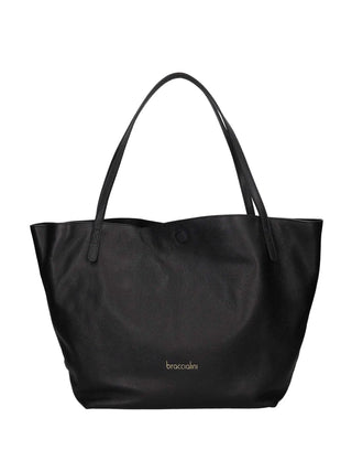 BORSA A SPALLA DONNA - BRACCIALINI NERO - B18699-PP