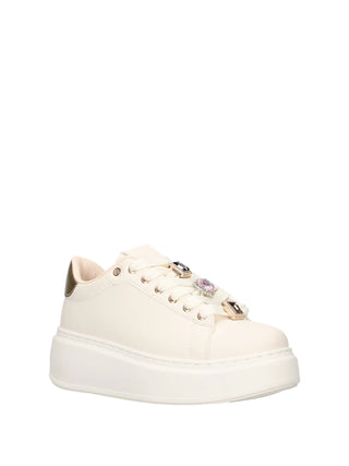 SNEAKERS DONNA - NINI BEIGE - 25179 2