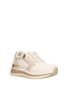SNEAKERS DONNA - NINI BEIGE-ORO - 25194 2