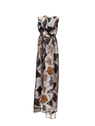 SCIARPA DONNA - LUMBERJACK BIANCO - B1008 1