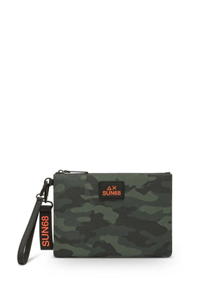 POCHETTE UOMO - SUN68 MILITARE - Y46118