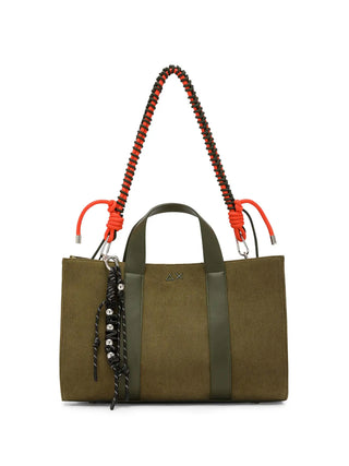 BORSA A MANO DONNA - SUN68 MILITARE - Y46222