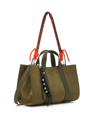 BORSA A MANO DONNA - SUN68 MILITARE - Y46222 2