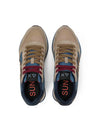 SNEAKERS UOMO - SUN68 BEIGE - Z46122 4