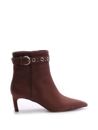 TRONCHETTO DONNA - EMANUELLE VEE MARRONE - 462M-407-16-T211
