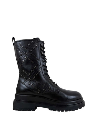 STIVALE DONNA - EMANUELLE VEE NERO - 462M-409-16-CRW