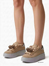 SNEAKERS DONNA - EMANUELLE VEE BEIGE - 462P-100-12-P011 5