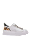 SNEAKERS DONNA - EMANUELLE VEE BIANCO-NERO - 462P-100-13-P003 1